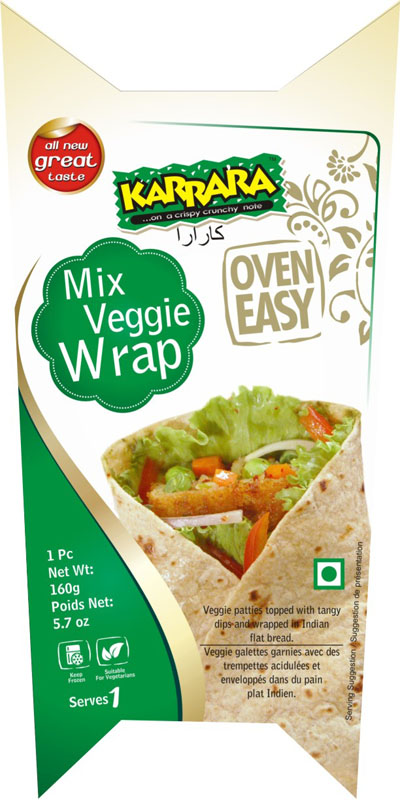 Mix Veggies Wrap - Click Image to Close